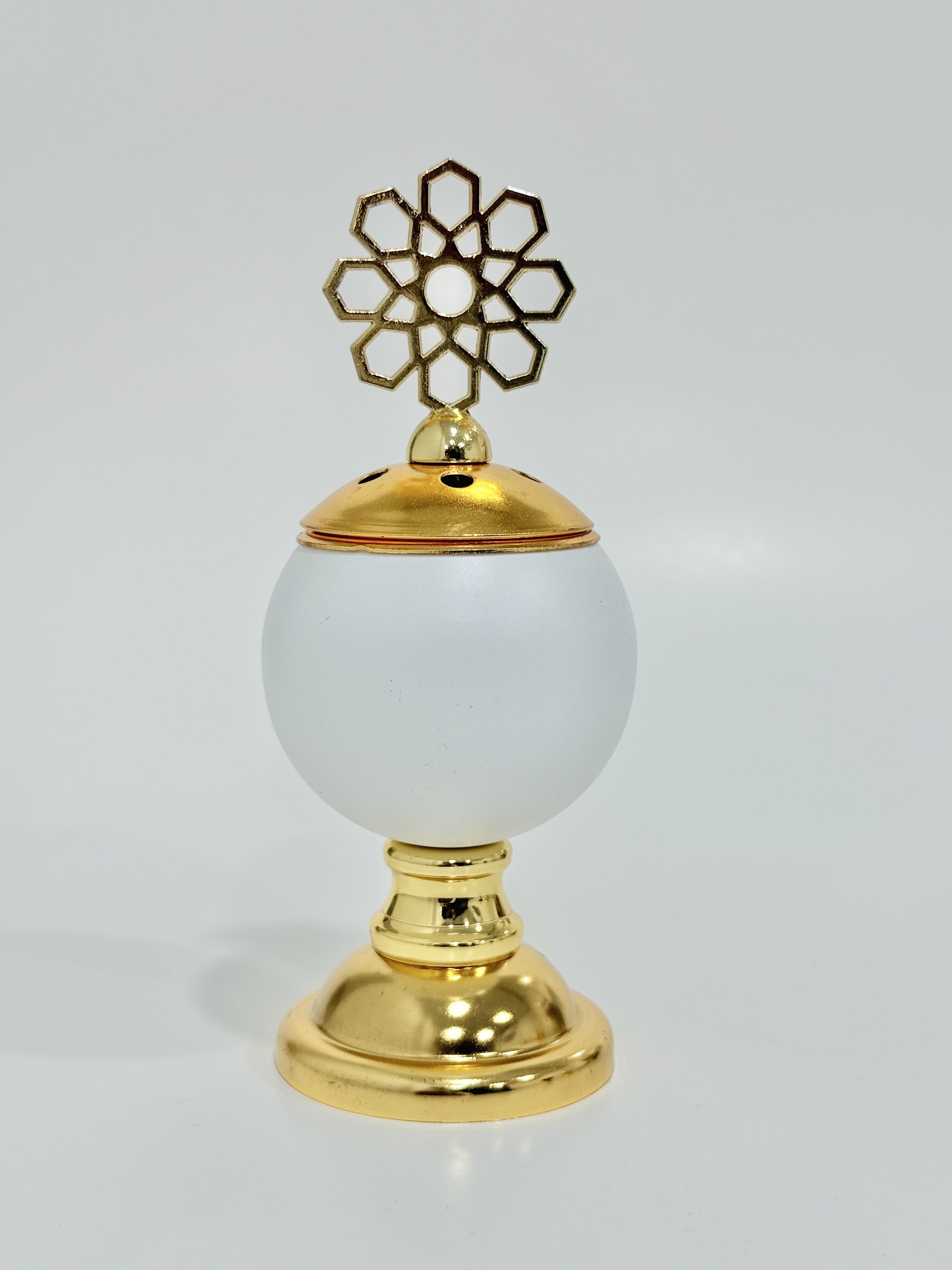 White Bukhoor Globe
